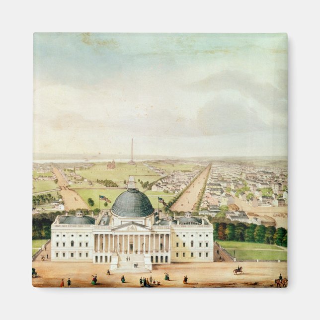 Aimant Vue de Washington (Devant)