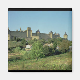 Aimant Vue des murs de ville