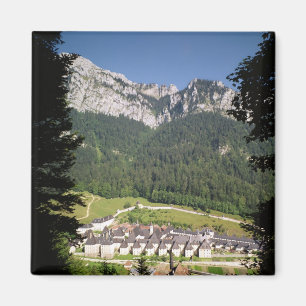 Aimant Vue du complexe de monastère