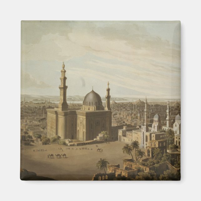 Aimant Vue du Grand Caire, gravée par Daniel Havell (17 (Devant)