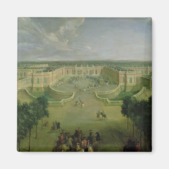 Aimant Vue du Grand Trianon, 1722 (Devant)