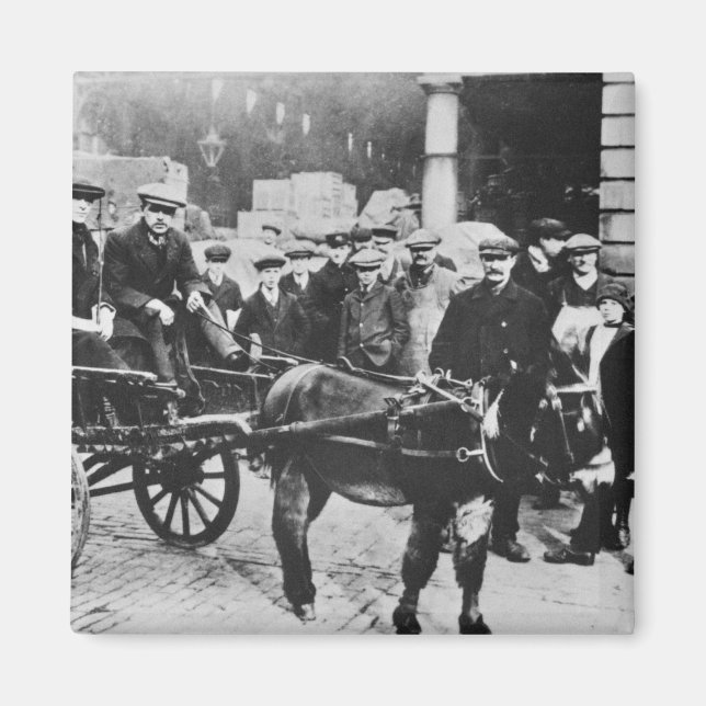 Aimant Vue du marché de Covent Garden, 1900 (Devant)
