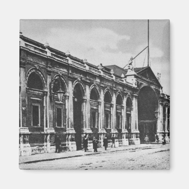 Aimant Vue du marché de la viande de Smithfield, vers 190 (Devant)