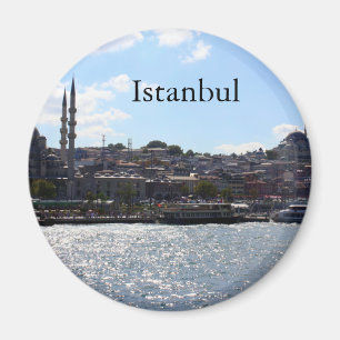 Aimant Vue du port d'Istanbul