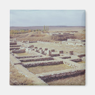 Aimant Vue du site archéologique, 1450-1200 AVANT JÉSUS