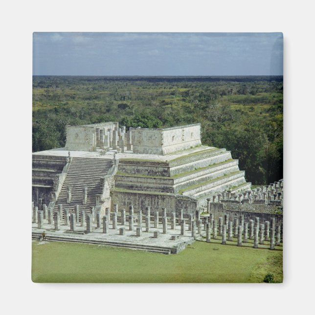 Aimant Vue du Temple des Guerriers post 150 AD (Devant)