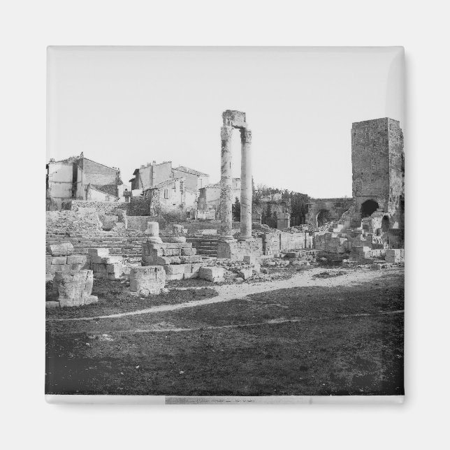 Aimant Vue du théâtre antique (Devant)