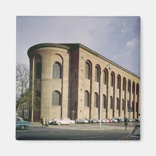 Aimant Vue extérieure de l'Aula Palatina, c.310 construi