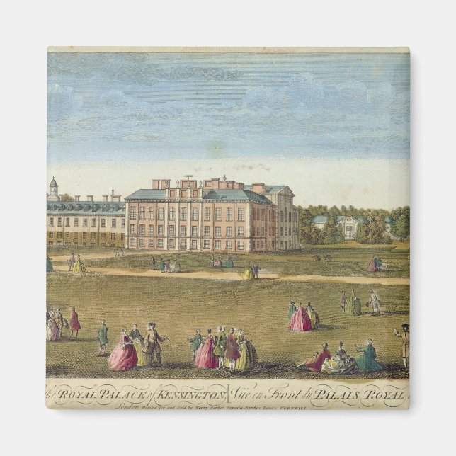 Aimant Vue frontale du Palais Royal de Kensington (Devant)