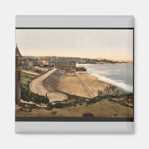 Aimant Vue générale, cru P de Biarritz, Pyrénées, Fra