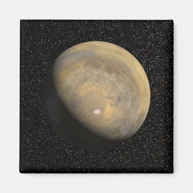 Aimant Vue globale de Mars (Devant)