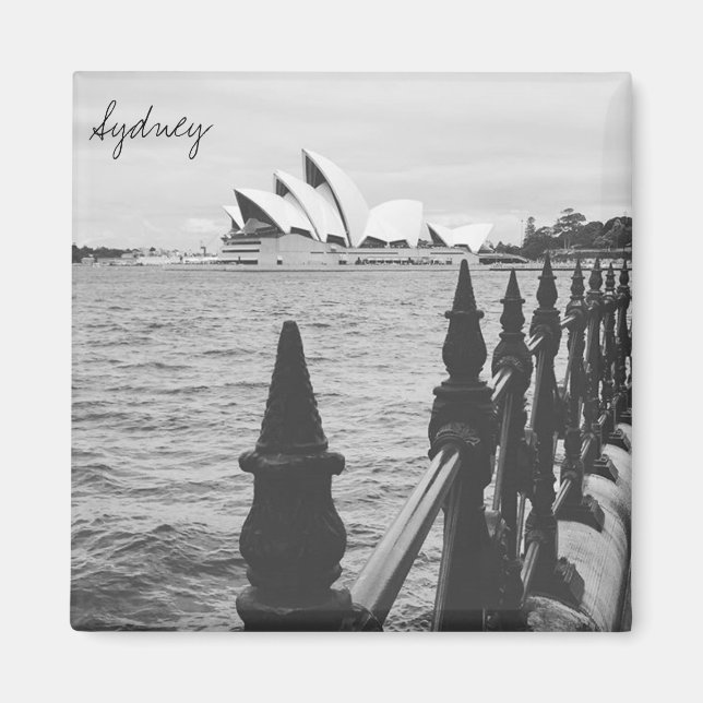 Aimant vue opéra de sydney (Devant)