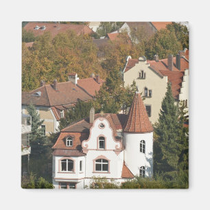 Aimant Vue panoramique de Bamberg, Allemagne