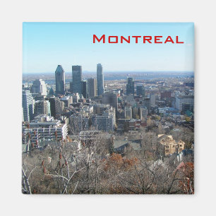 Aimant Vue panoramique de Montréal