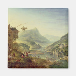 Aimant Vue panoramique sur le Rhin (paires avec 59649)