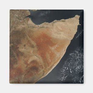 Aimant Vue satellite de la Corne des Afrique