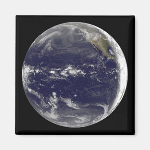 Aimant Vue satellite de la Terre