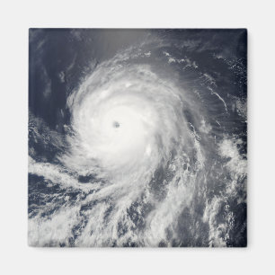 Aimant Vue satellite d'ouragan Celia