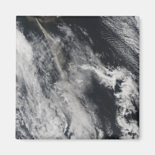 Aimant Vue satellite d'un panache de cendre 2