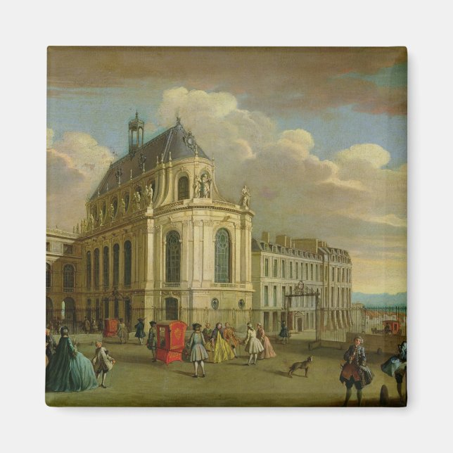 Aimant Vue sur la Chapelle du Château de (Devant)