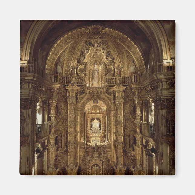 Aimant Vue sur la chapelle et le haut autel (Devant)