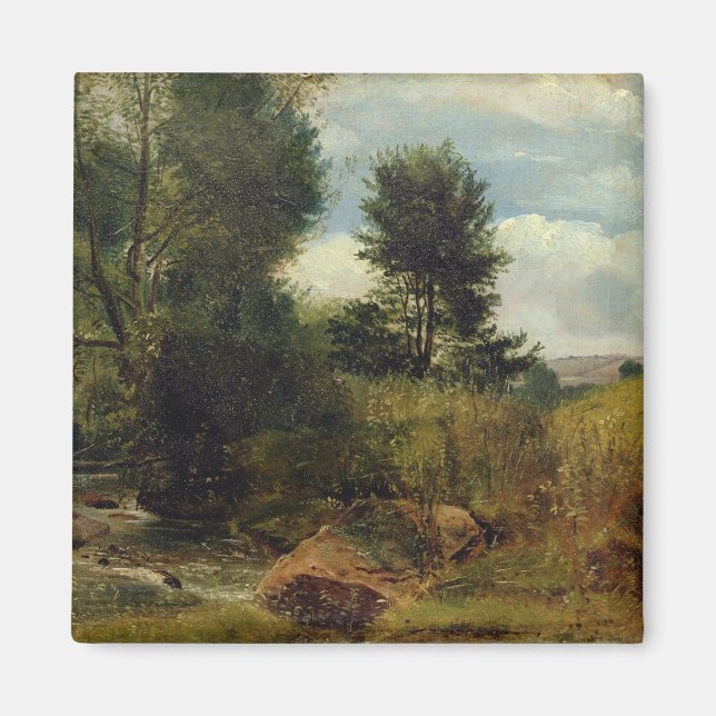 Aimant Vue sur la rivière Sid, près de Sidmouth, vers 185 (Devant)