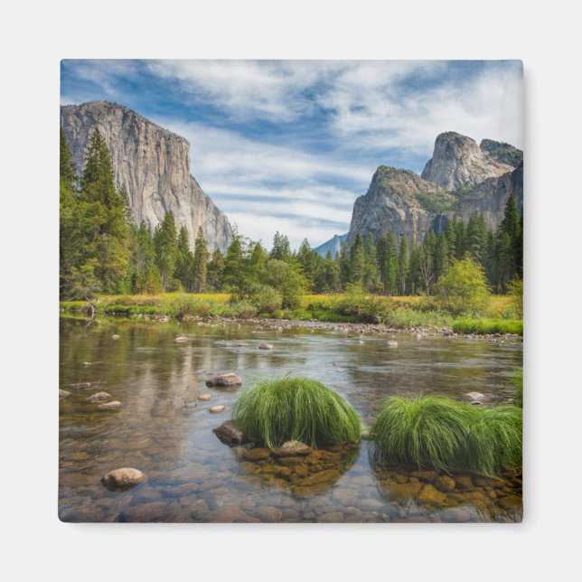 Aimant Vue sur la vallée du parc national Yosemite (Devant)