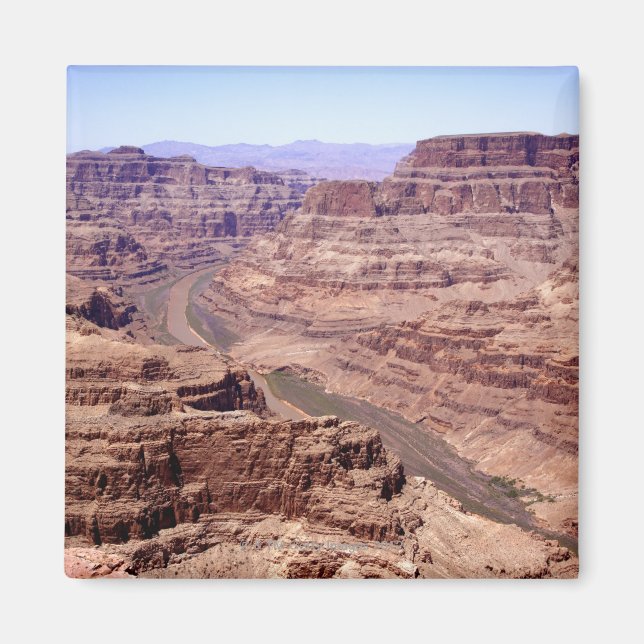 Aimant Vue sur le Grand Canyon, Arizona (Devant)