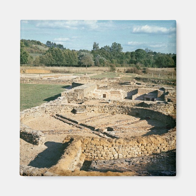 Aimant Vue sur les thermes (Devant)