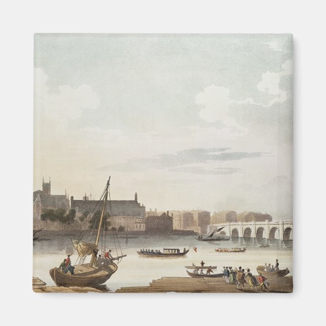 Aimant Vue sur Westminster et le pont (Devant)