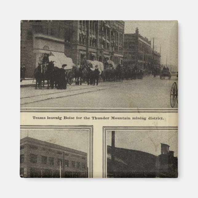 Aimant Vues, Boise, Idaho (Devant)