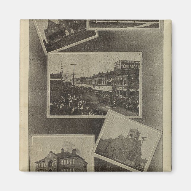 Aimant Vues, La Grande, Oregon (Devant)