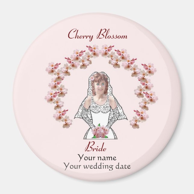 Aimant W35 Faveur de mariage (Devant)