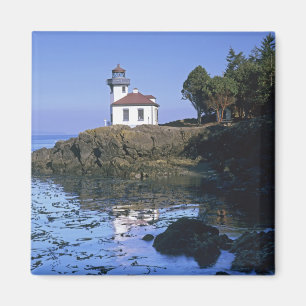 Aimant WA, île San Juan, phare de Lime Kiln
