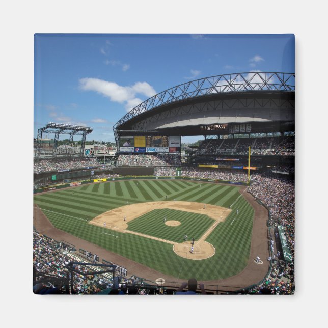 Aimant WA, Seattle, Safeco Field, baseball des Mariners (Devant)