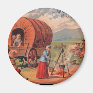 Aimant Wagon couvert
