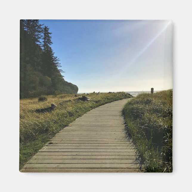 Aimant Waikiki Beach, cape Disappointment, Washington (Devant)