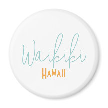 Waikiki, souvenir de voyage à Hawaii