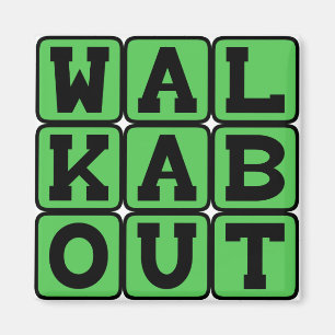 Aimant Walkabout, aventure australienne