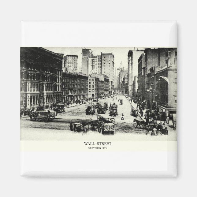 Aimant Wall Street 1900 (Devant)