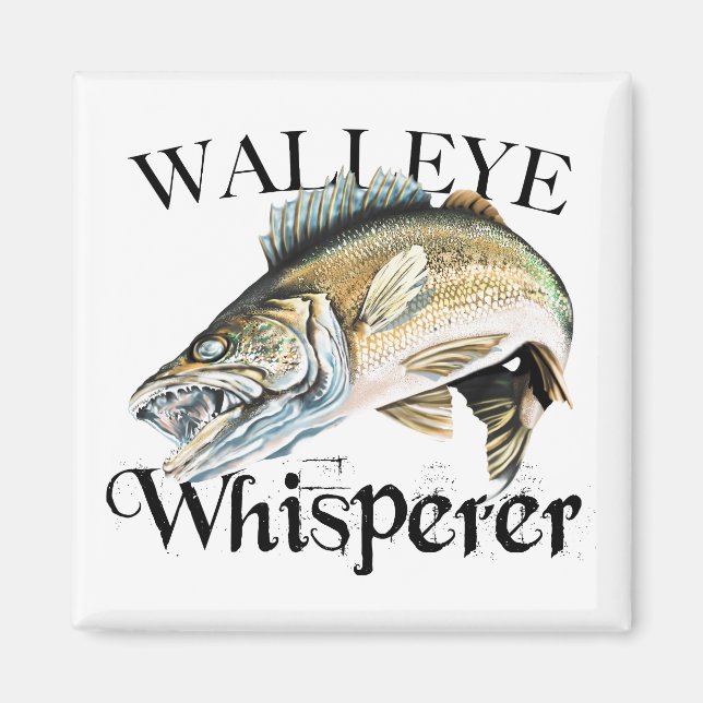 Aimant Walleye Whisperer (Devant)