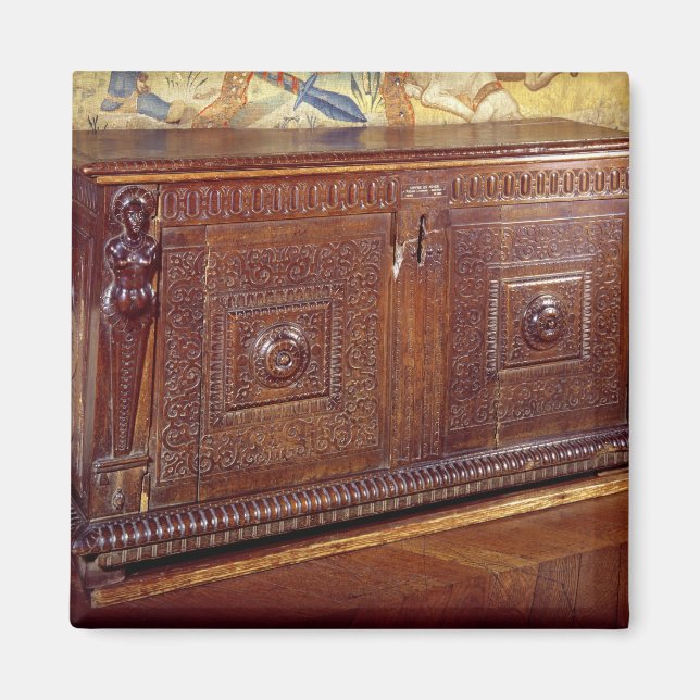 Aimant Walnut Sideboard, Lyonnais School (Devant)