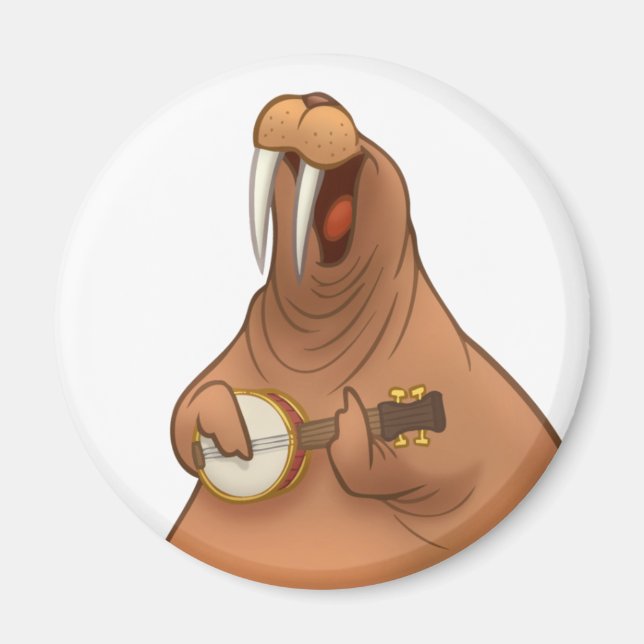 Aimant Walrus de Banjo-Strummin' (Devant)