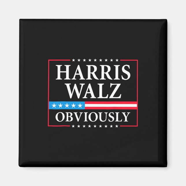Aimant Walz Président Kamala Harris Waltz Elect (Devant)