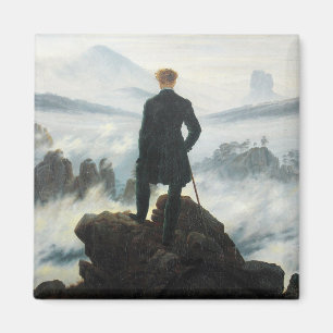 Aimant Wanderer au-dessus de la mer de brouillard, Friedr