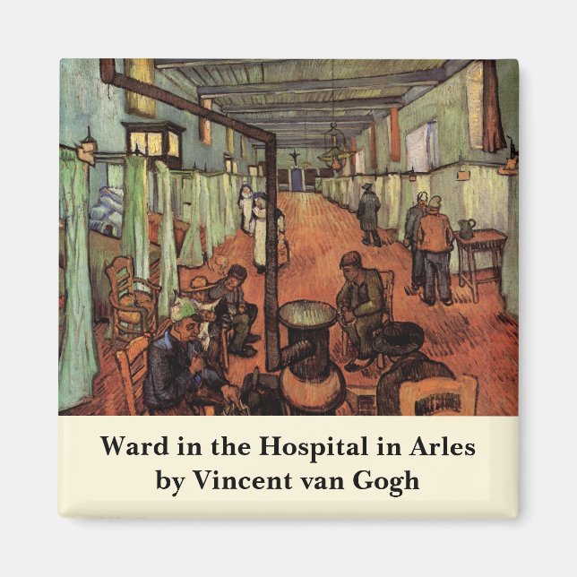 Aimant Ward in the Hospital in Arles par Vincent van Gogh (Devant)