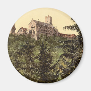 Aimant Wartburg, de château d'Eisenach, Thuringe,