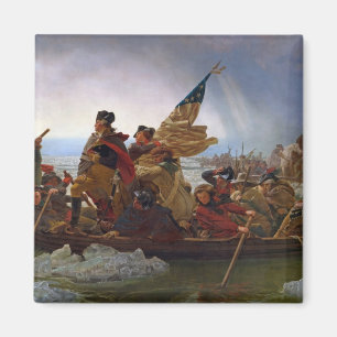 Aimant Washington croisant le fleuve Delaware