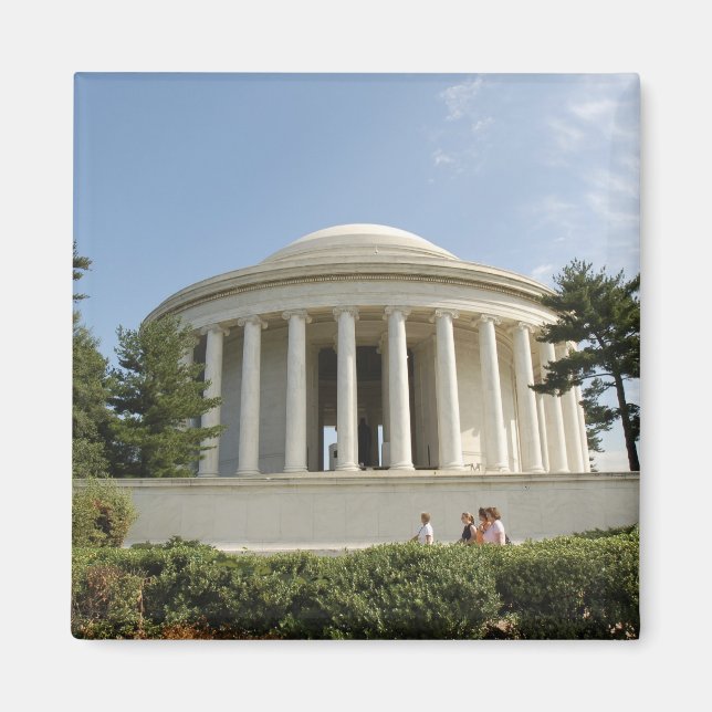Aimant Washington, DC. Mémorial Thomas Jefferson (Devant)
