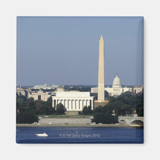 Aimant Washington DC Skyline avec US Capitol Building 2